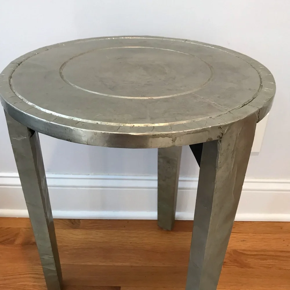 West Elm round table 20” tall